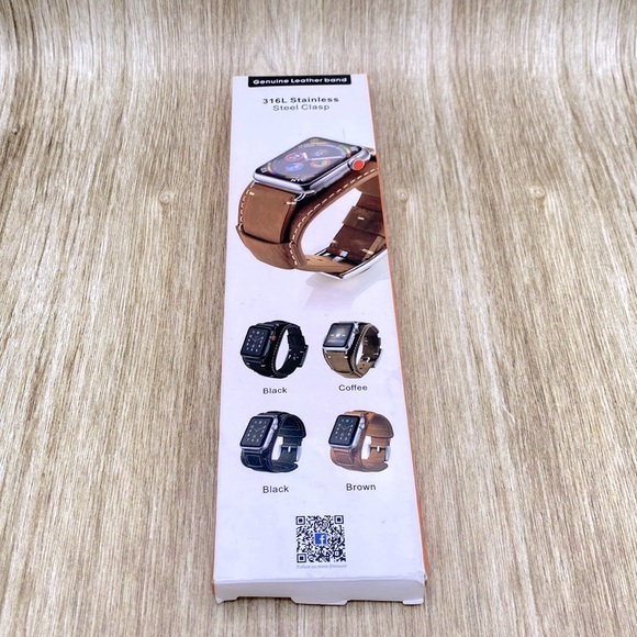 Goseth Genuine Leather Watch Band For Apple Watch - Picture 11 of 15